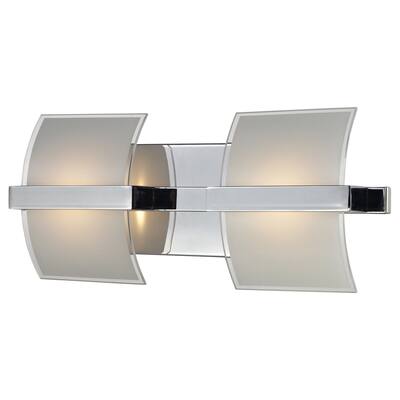 Epsom Polished Chrome 2-5W LED Light