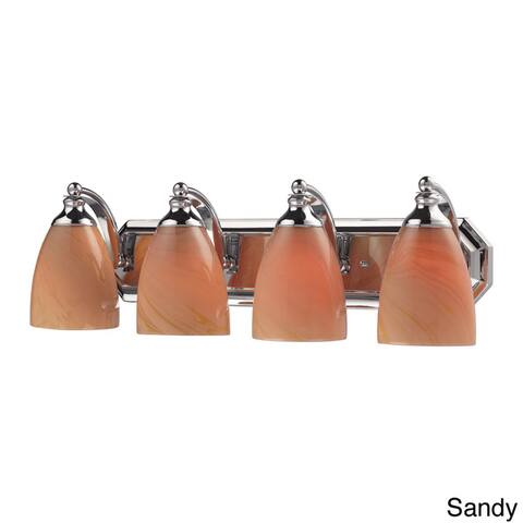 Celina Polished Chrome 4-light Vanity