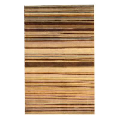 HERAT ORIENTAL 5x8 Handmade Tibetan 100% Wool Rug - 5' x 8'
