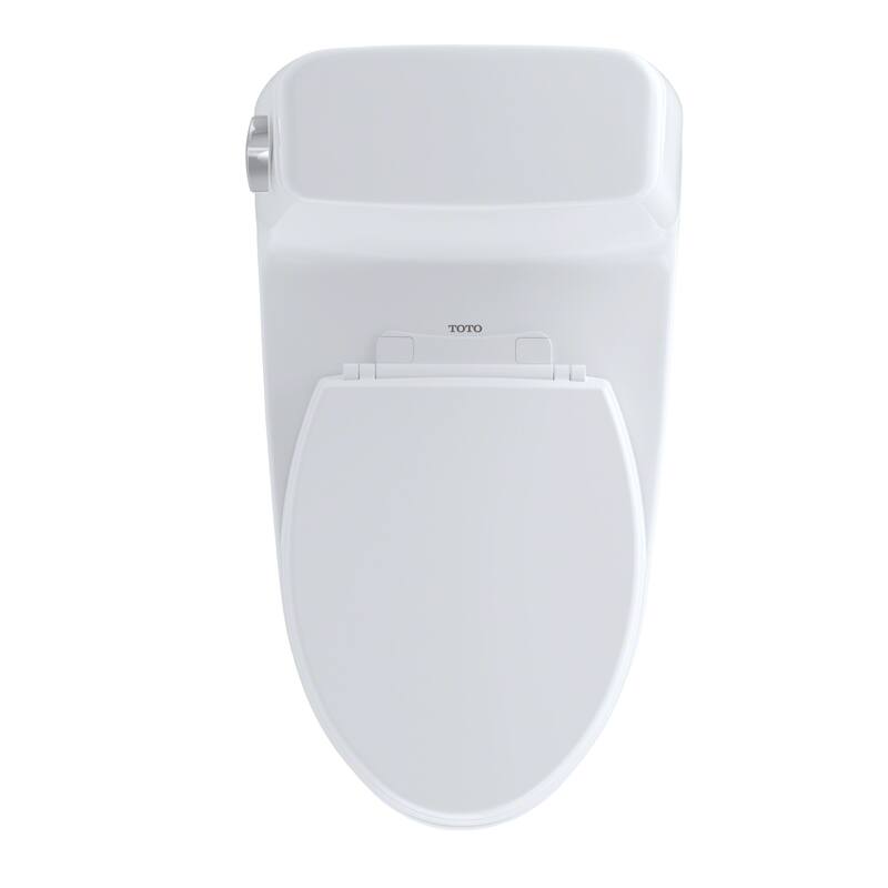 Toto Eco UltraMax One-Piece Elongated 1.28 GPF Toilet with CeFiONtect, Cotton White