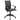 Black Linen Apostrophe Office Chair w/Black Caster Base
