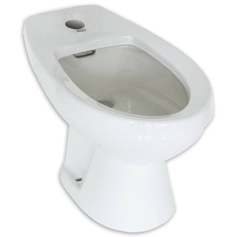 American Standard Cadet For Deck Mounted Chrome Fitting White Bidet