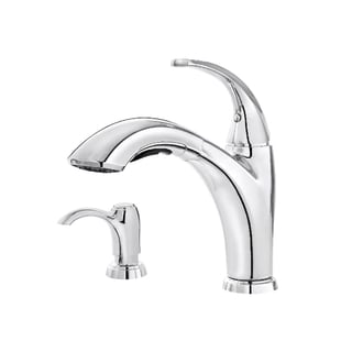 Shop Pfister Selia 1 Handle Pull Out Kitchen Faucet Polished