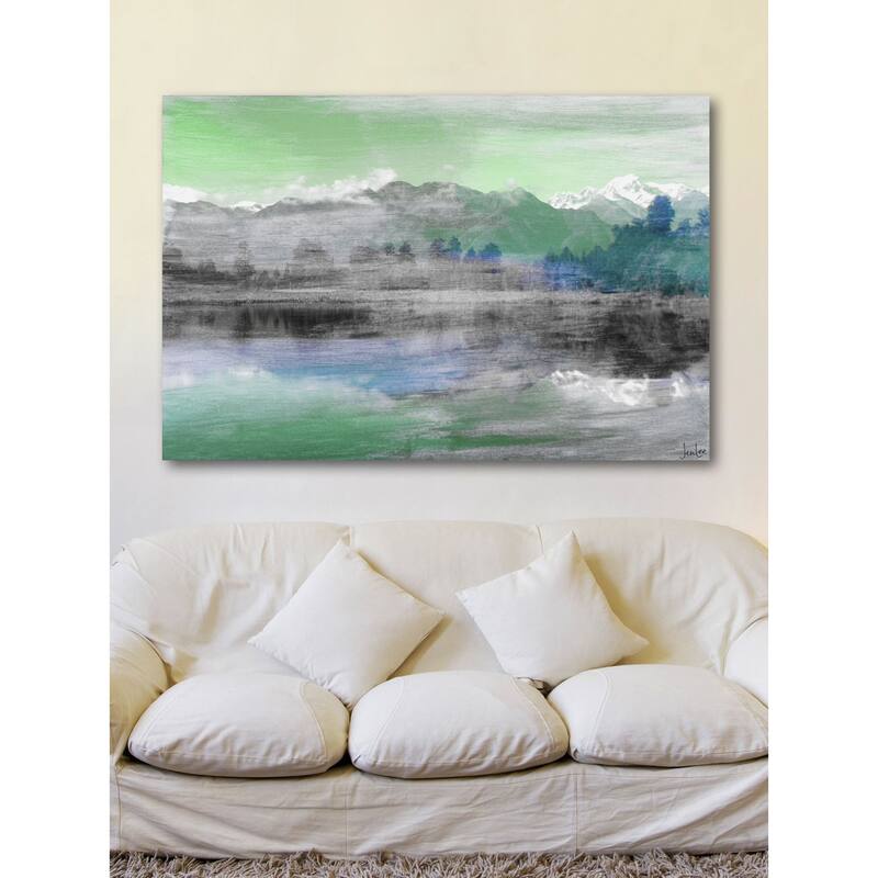 Marmont Hill Art Collective 'Mountain High' Canvas Art - Multi-Color