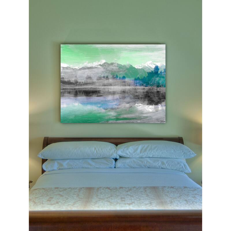 Marmont Hill Art Collective 'Mountain High' Canvas Art - Multi-Color