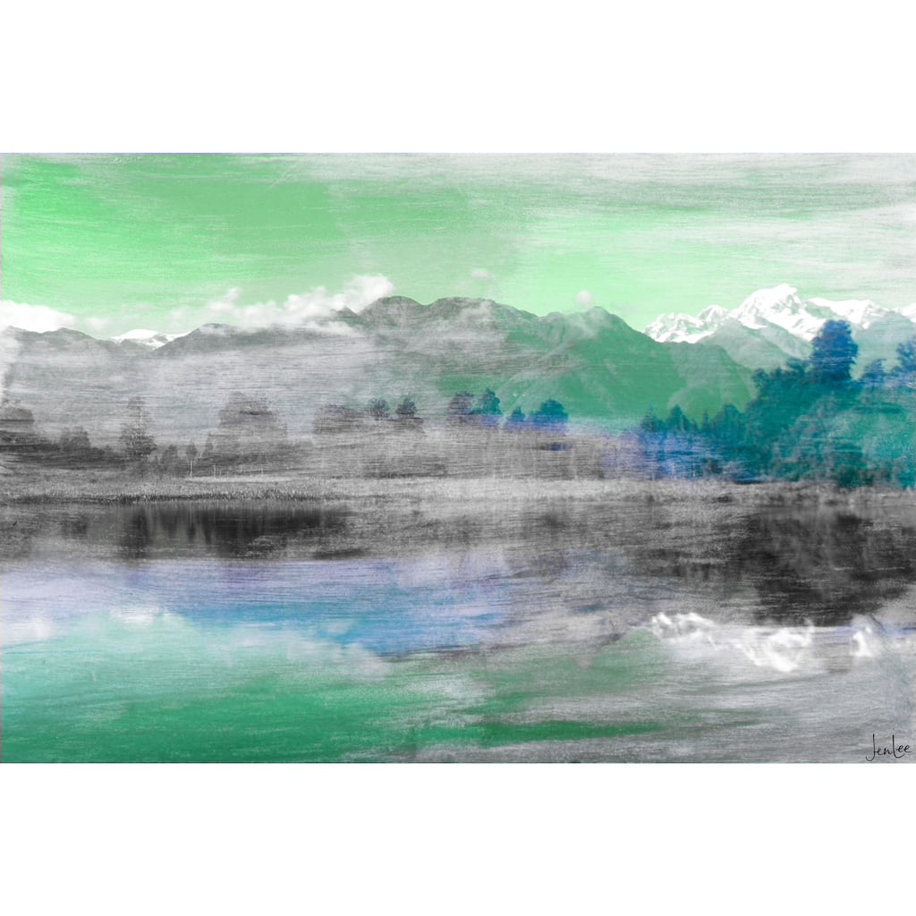 Marmont Hill Art Collective 'Mountain High' Canvas Art - Multi-Color