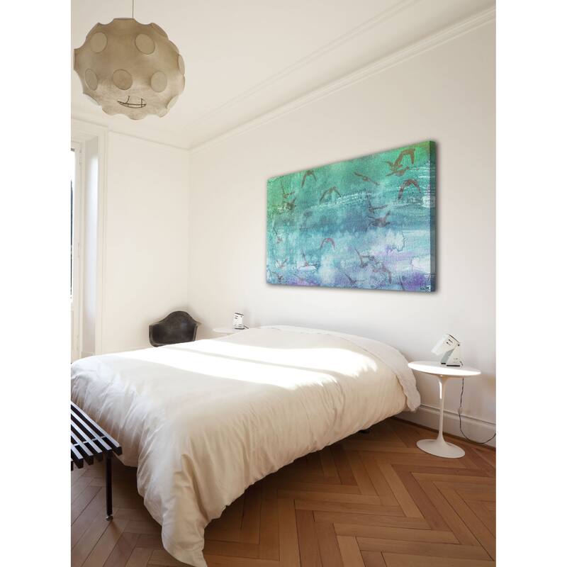 Marmont Hill Art Collective 'Clouds Up' Canvas Art - Multi-Color