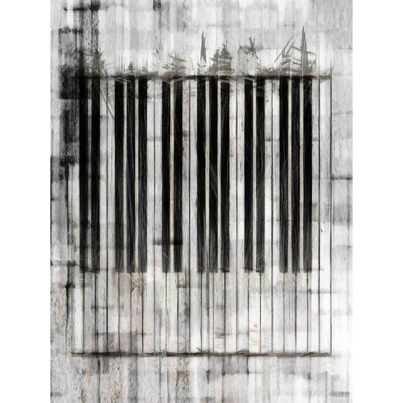 Marmont Hill Art Collective 'Keyboard' Canvas Art - Multi-Color