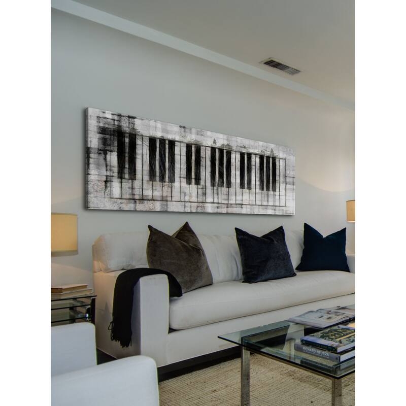 Marmont Hill Art Collective 'Keyboard' Canvas Art - Multi-Color