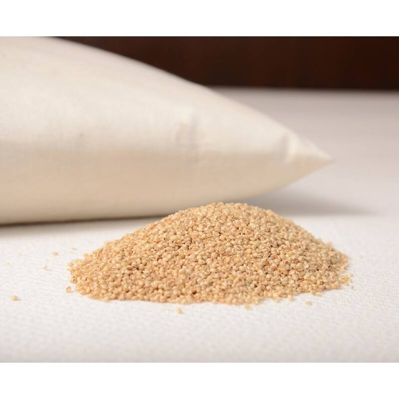 Comfort Millet and Organic Wool Pillow