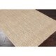 preview thumbnail 9 of 28, Abbie Handmade Chevron Stripe Jute Area Rug