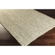 preview thumbnail 7 of 28, Abbie Handmade Chevron Stripe Jute Area Rug
