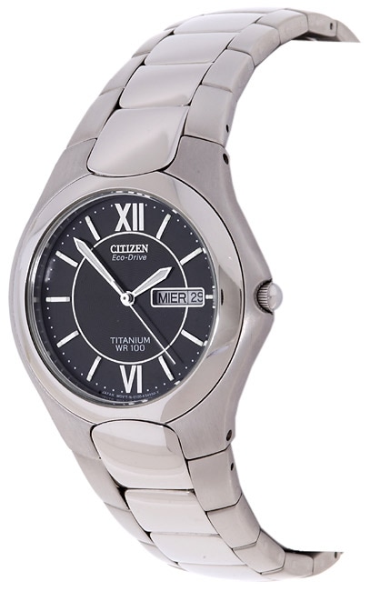 Citizen Eco Drive WR 100 Titanium Men's Watch - Free Shipping Today