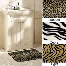 Shop Animal Print Memory Foam 17x24 Inch Bath Mats Set Of 2