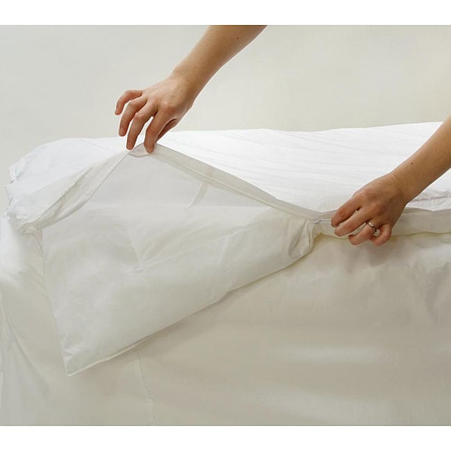 Bed Bug and Dust Mite Proof Twin-size Comforter Protector