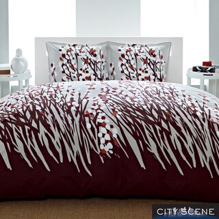 City Scene Spring Arbor 3 piece Duvet Cover Set City Scene Duvet Covers