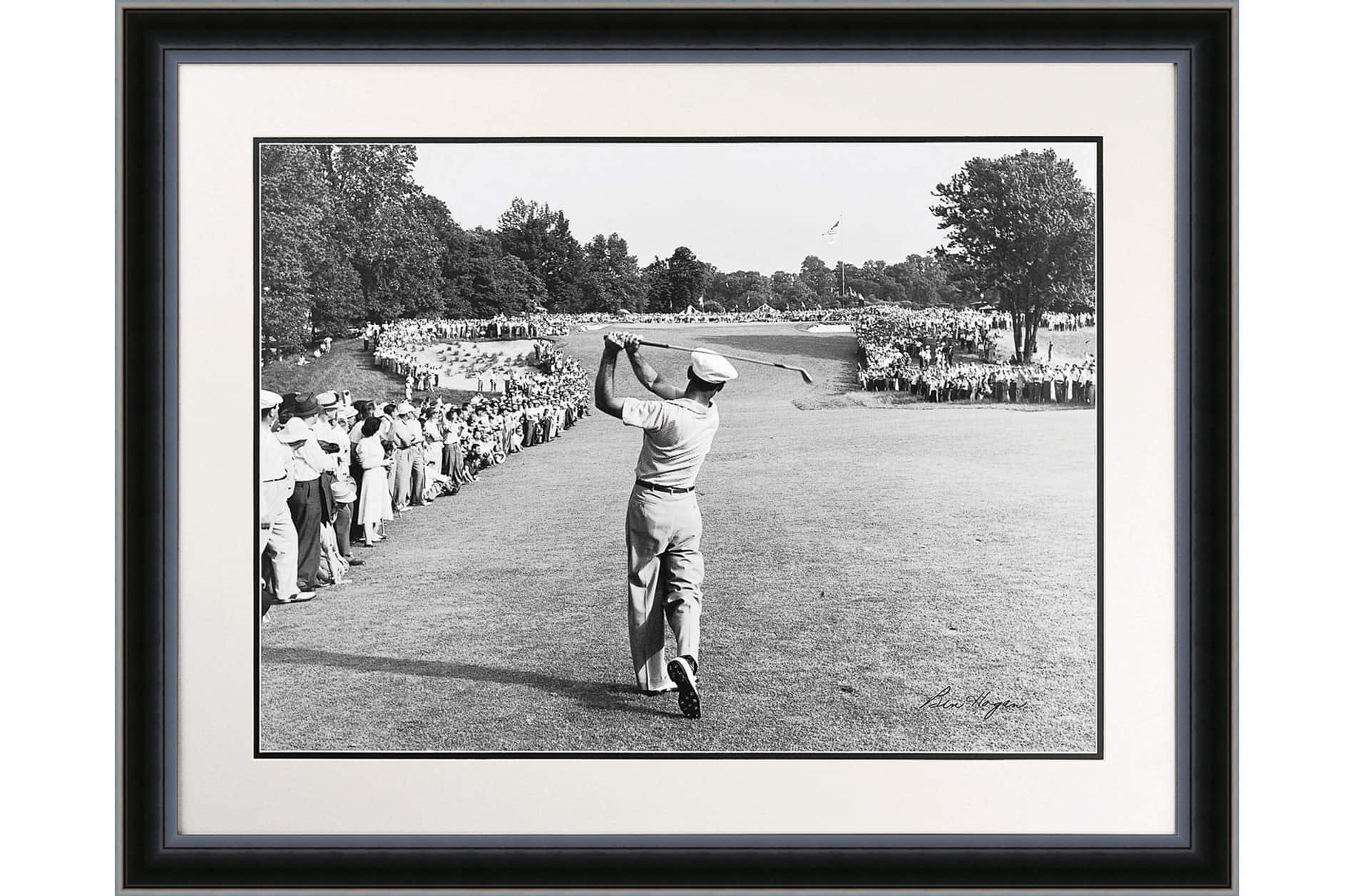 'Ben Hogan 1 Iron' Framed Photo Print Art - Bed Bath & Beyond - 5801394