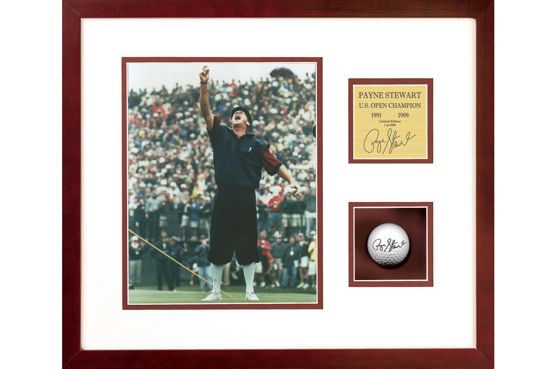 'Payne Stewart Replica Golf Ball Series' Framed Photo Print Bed Bath