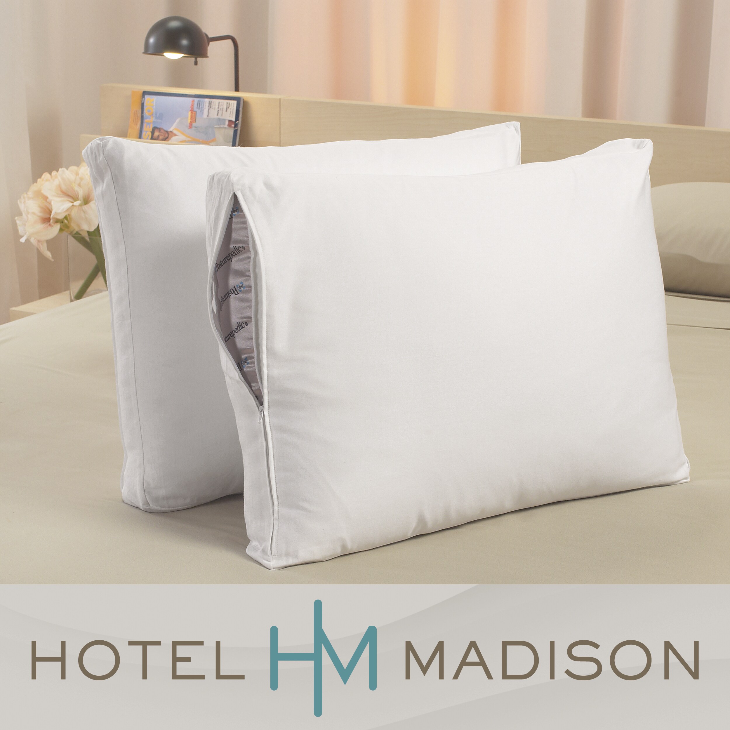 Shop Hotel Madison 300 Thread Count Deep Gusset Protective Pillow