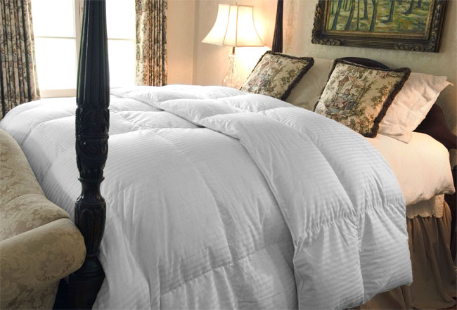 Shop 700 Fill Power White Goose Down Comforter Ships To Canada
