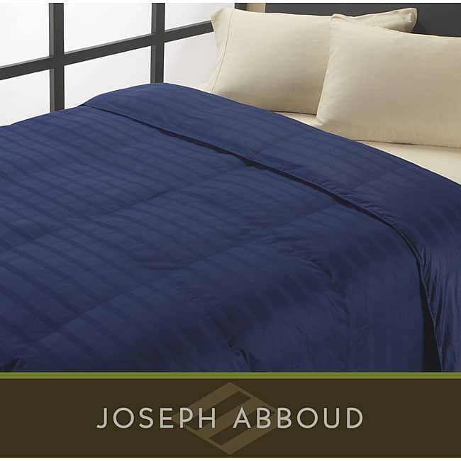 Joseph Abboud Oversized 325 Thread Count Egyptian Cotton Down Alternative Comforter