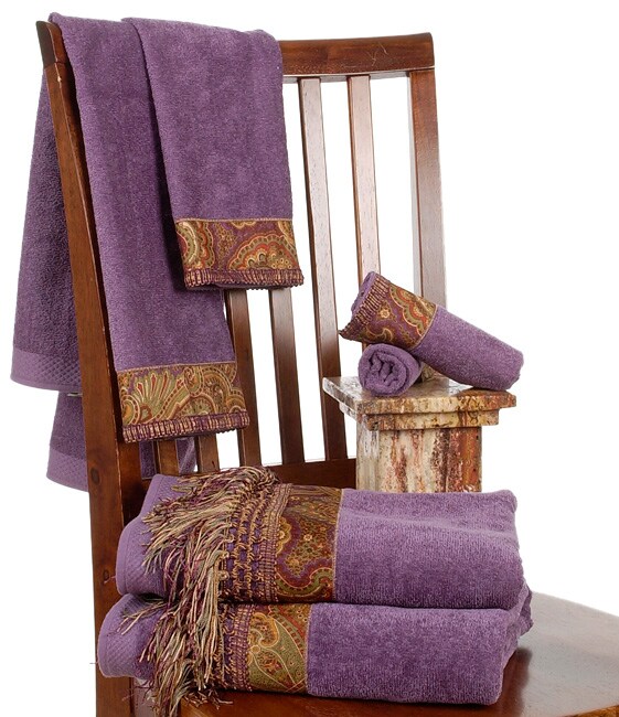 Bohemian Purple Towels (Set of 6) Free Shipping Today