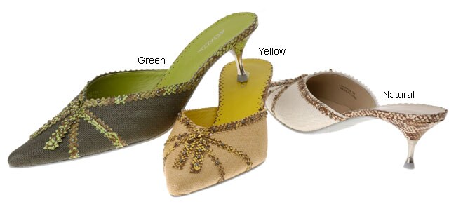 low heel dress mules