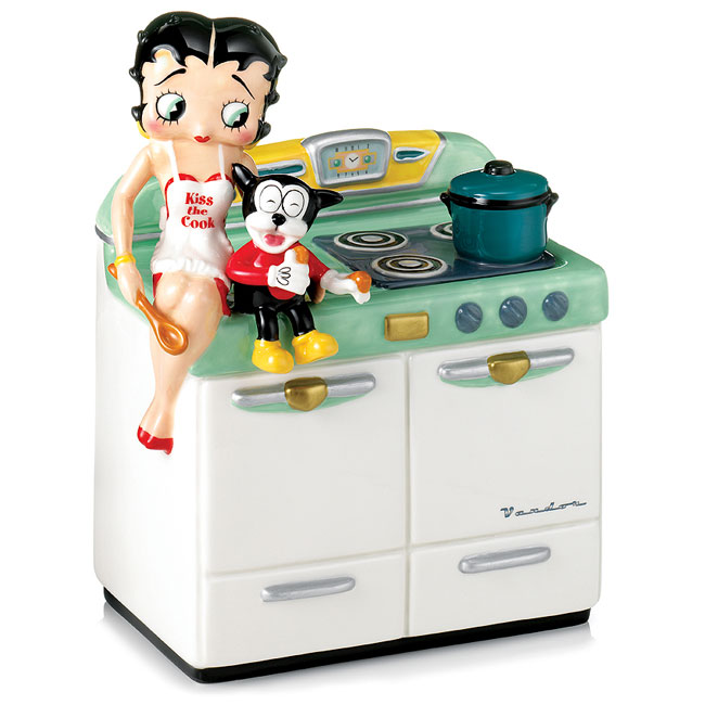 Betty Boop Kiss the Cook Cookie Jar with Sound - Bed Bath & Beyond