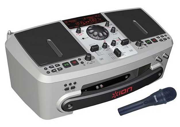 Ion iCD04FX Personal Audio Portable DJ Station (Refurbished 