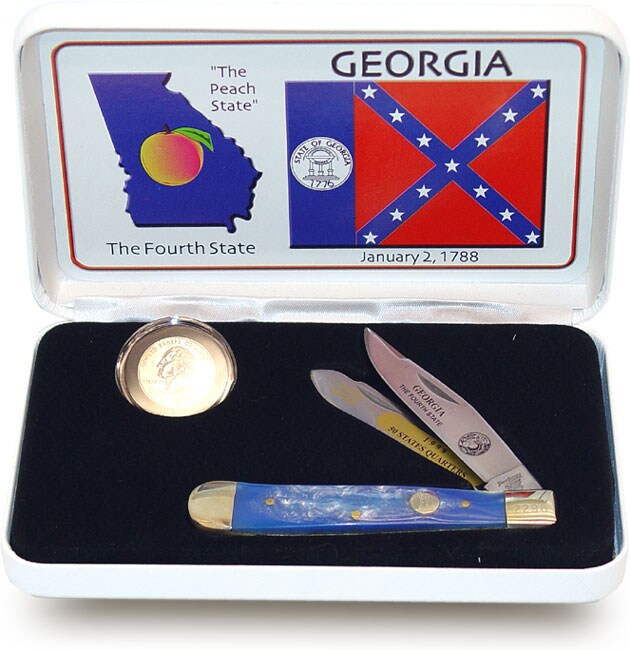 U.S. Mint State Quarter Series Knife/Coin Set (Georgia)
