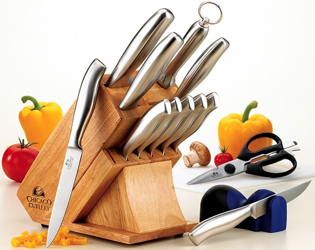 chicago cutlery 12 piece knife set