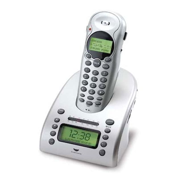 phone clock radio combination