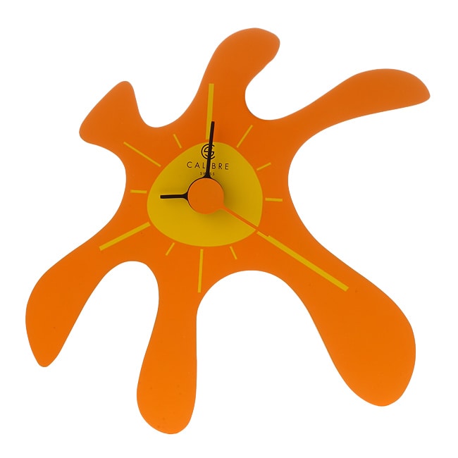 Calibre Orange Sun Wall Clock  