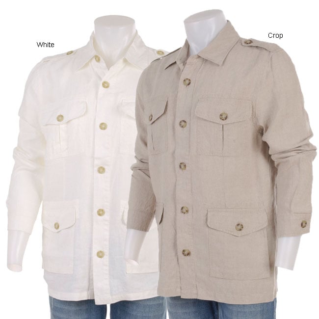 Quick Reflex Mens Safari Shirt Jacket  