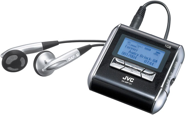 JVC XA MP101 1GB Digital Audio Player JVC  Players