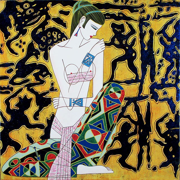 Cleopatra Lacquer Painting (Vietnam)  