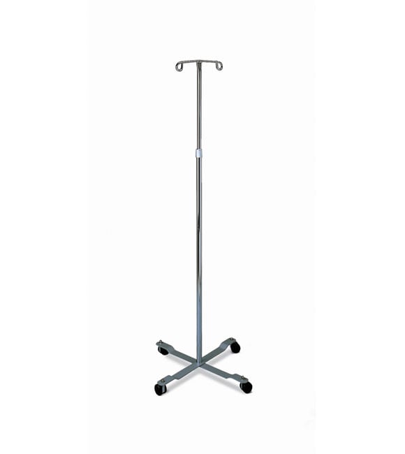 Medline Standard IV Pole for Solution Containers  