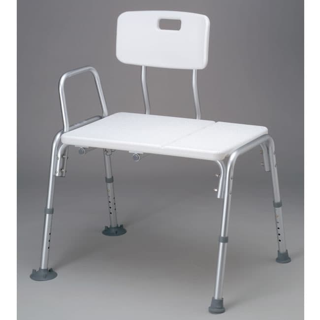 Medline Aluminum Frame Transfer Bench  