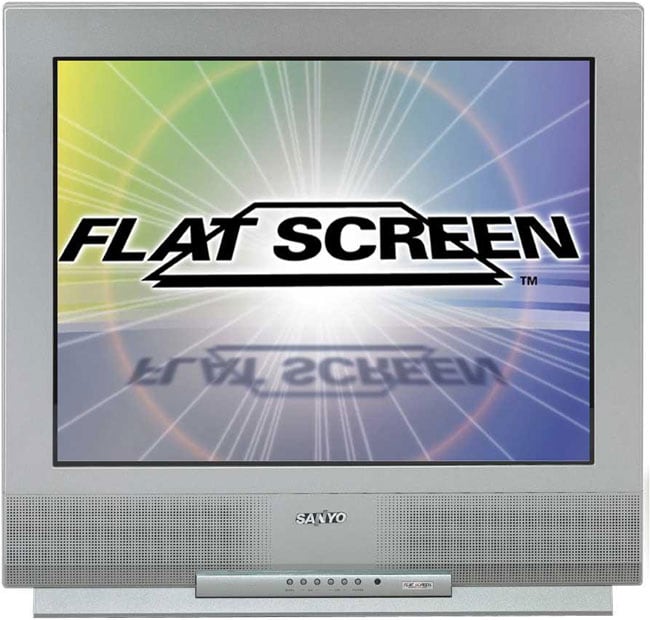 Sanyo DS27930 27in. Direct View Flat Screen TV (Refurbished) Free