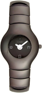 Rado Xeramo Ladies Black Scratch Proof High tech Watch  