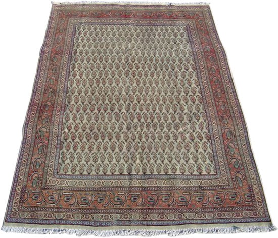 Iranian Sarough Mir Hand knotted Rug (66 x 93)  