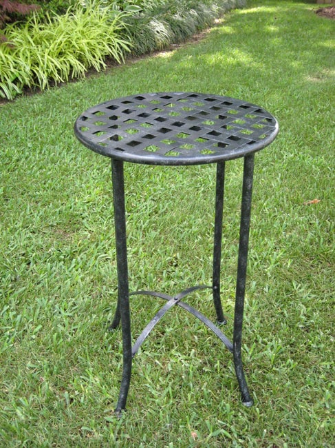 Iron Plant Patio Table  