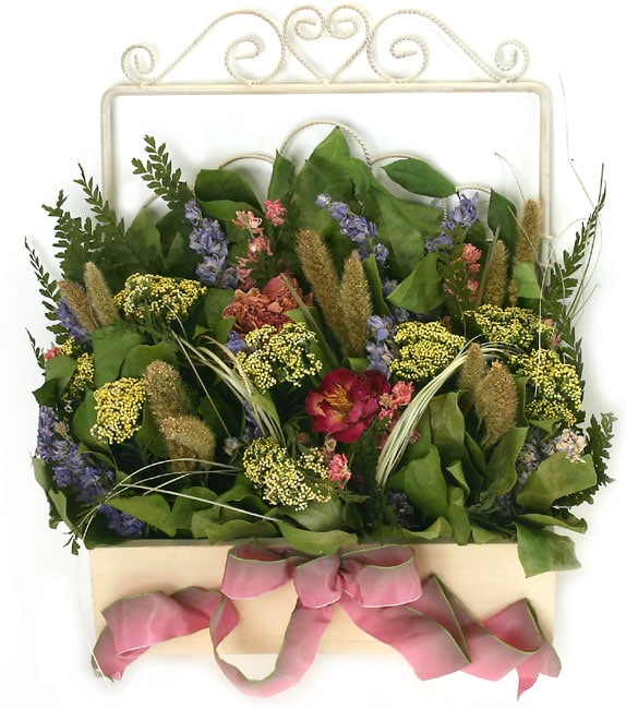 Dried Flowers of Summer in Wall Hanging Box - Free ...