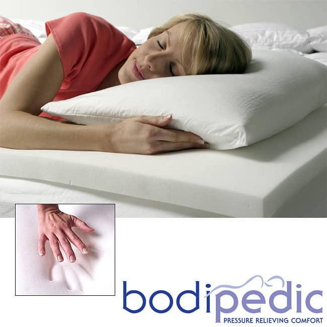 Bodipedic 1.5-inch Twin-size Memory Foam Mattress Topper