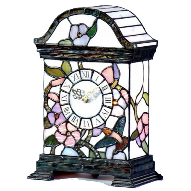 tiffany style clock