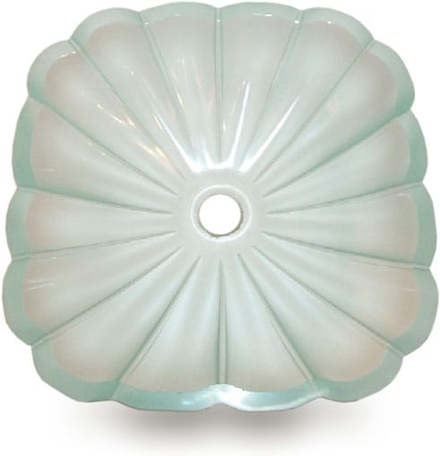 Fontaine Glacial Scalloped Vessel Sink