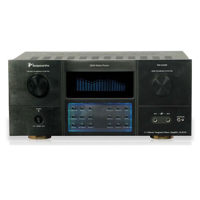 Technical Pro 2000 watt Amplifier with Mood Light Free 