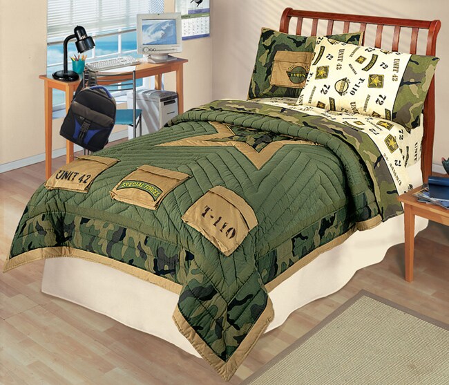 Shop Camouflage Quilt Set - Free Shipping On Orders Over $45 ...
