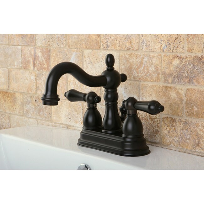 Oilrubbed Bronze Centerset Faucet Free Shipping Today Overstock