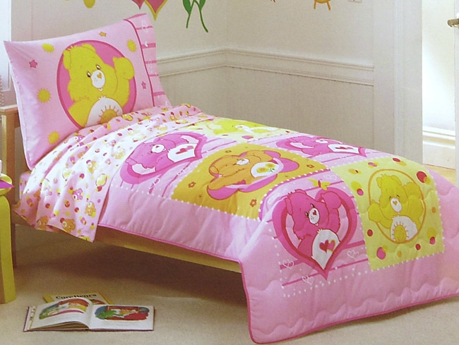 Shop Care Bear 4-piece Toddler Bedding Set - Free Shipping ...